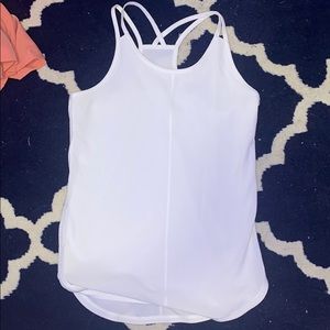 all in motion white dri-fit tank top